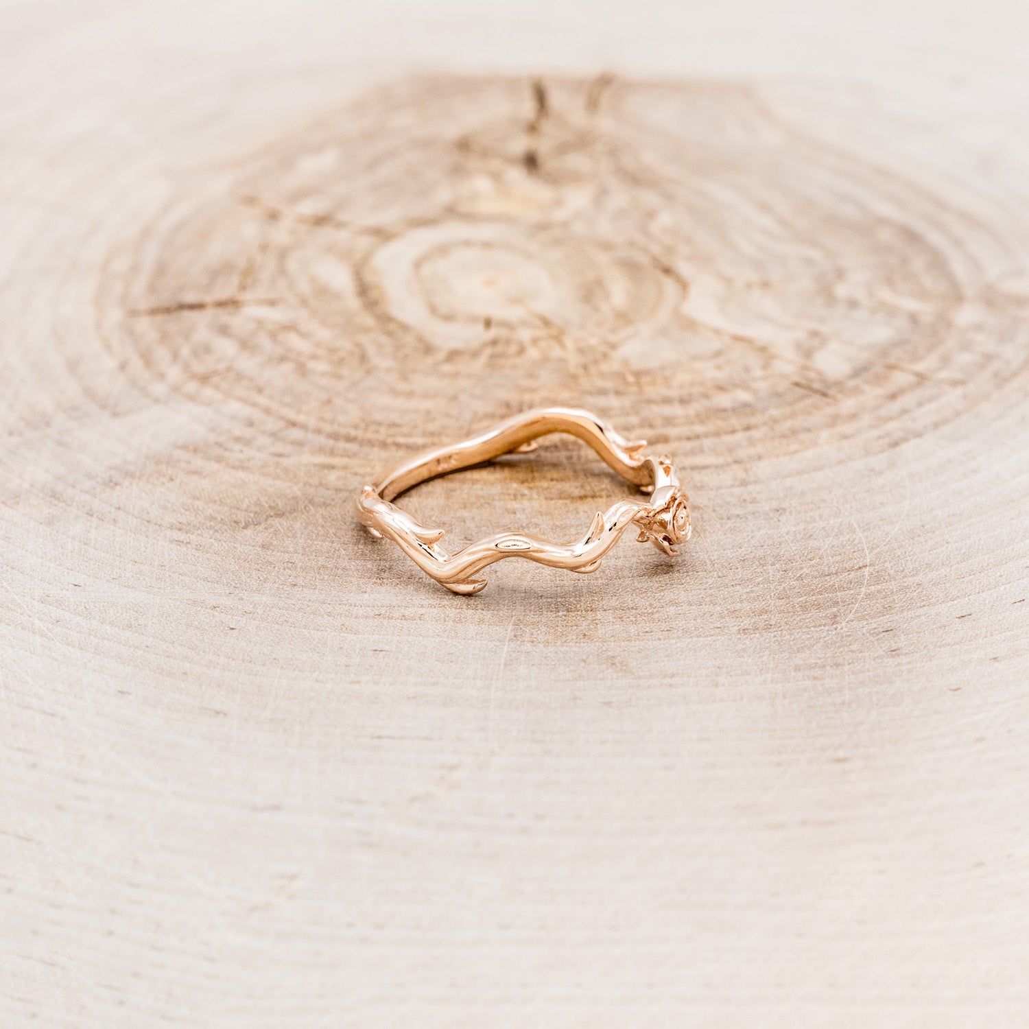 "ARTEMIS ON THE VINE" - MARQUISE CUT LAB-GROWN ALEXANDRITE ENGAGEMENT RING WITH AMETHYST ACCENTS & "BRIAR" BRANCH-STYLE TRACER-14