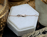 .04 CTW DIAMOND CRESCENT MOON BRACELET-Staghead Designs