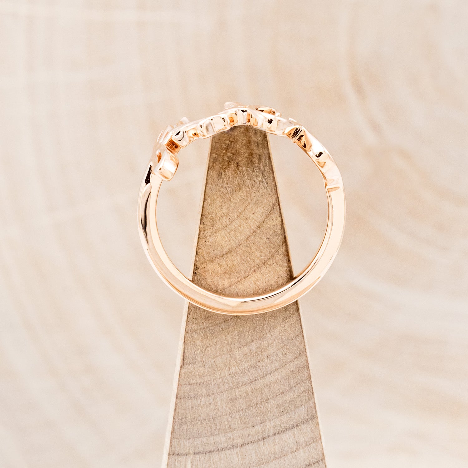 "EFFIE" - SCRIPT-STYLE BREAST CANCER AWARENESS RING-18