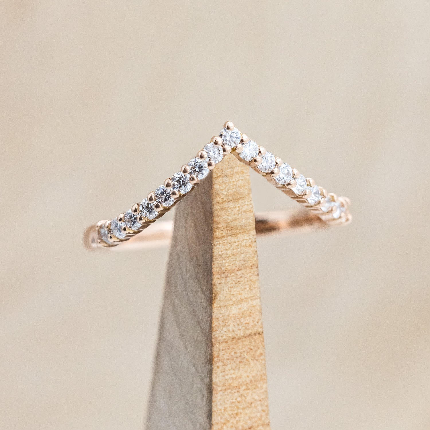 "ISLA" - ELONGATED HEXAGON CUT MOISSANITE ENGAGEMENT RING WITH MOISSANITE ACCENTS & A DIAMOND TRACER-Staghead Designs