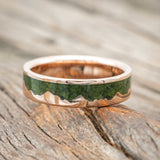 "HELIOS" - MOSS MOUNTAIN RANGE WEDDING BAND