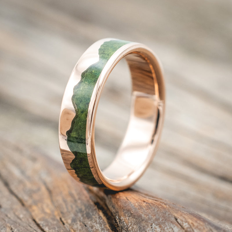 "HELIOS" - MOSS MOUNTAIN RANGE WEDDING BAND