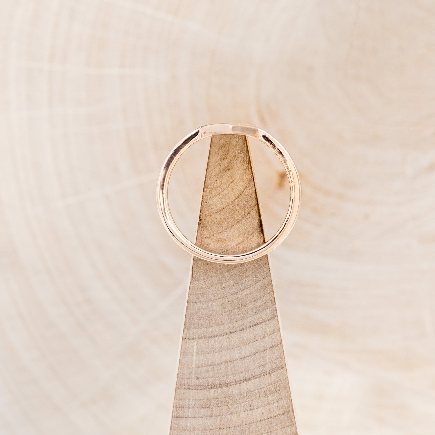 "JENNY FROM THE BLOCK" - TRIANGLE SALT & PEPPER DIAMOND ENGAGEMENT RING WITH GRANITE V-SHAPED TRACER-17