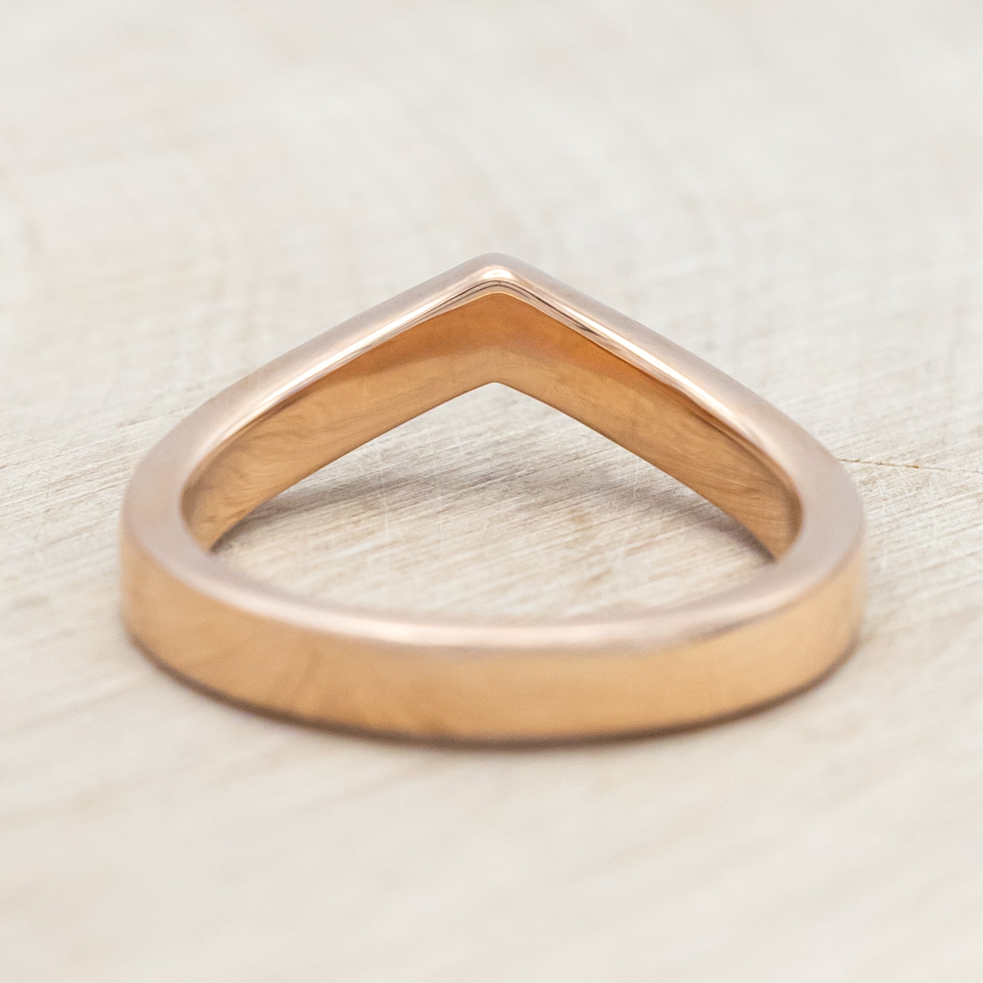 "KIDA" - V-SHAPED STACKING BAND WITH DIAMONDS & FIRE & ICE OPAL INLAYS-Staghead Designs