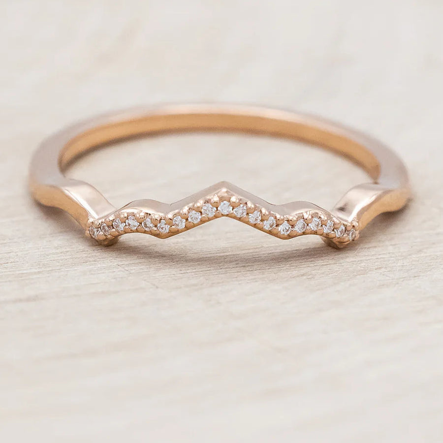 "Lucy In The Sky" Petite Tracer - 14K Rose Gold - Size 7-Staghead Designs