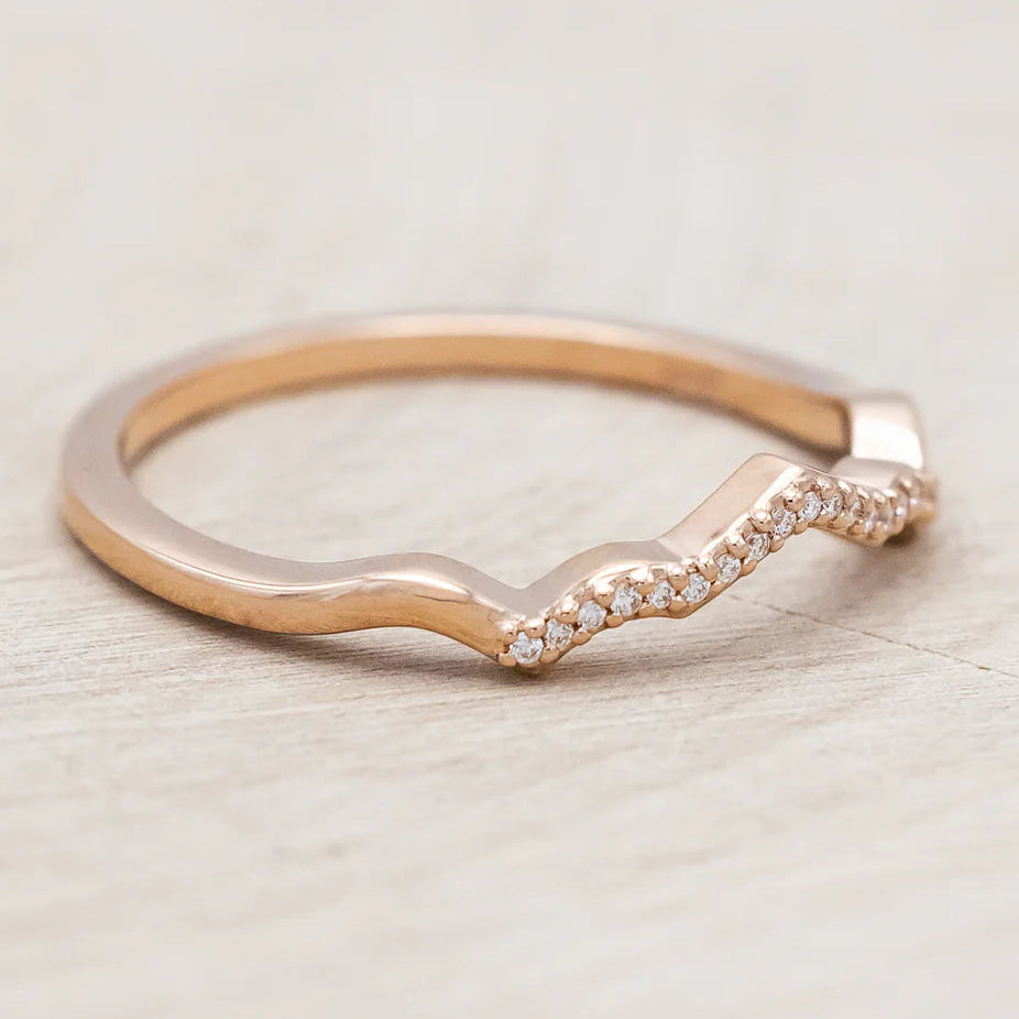 "Lucy In The Sky" Petite Tracer - 14K Rose Gold - Size 7-Staghead Designs