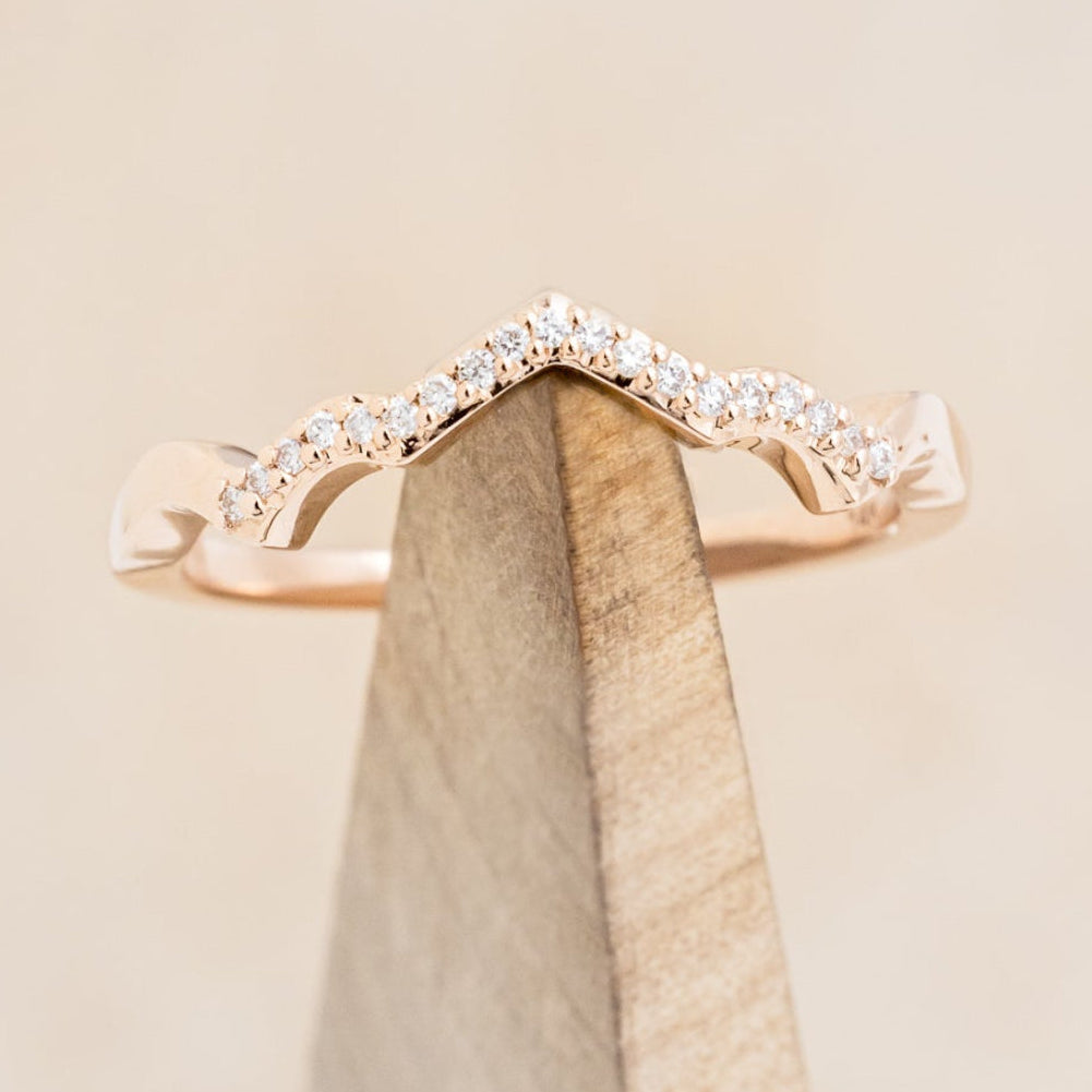 "LUCY IN THE SKY" PETITE - 14K GOLD TRACER WITH DIAMOND ACCENTS-6