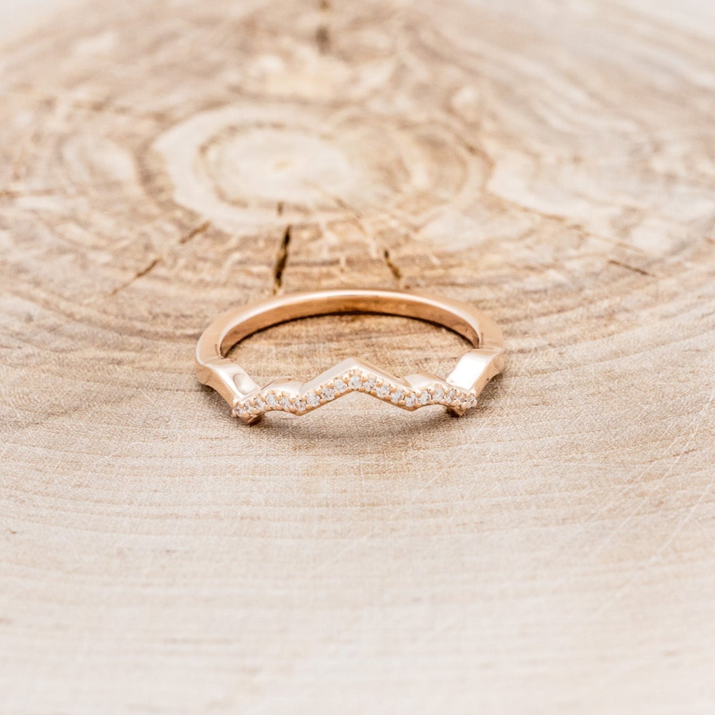 "LUCY IN THE SKY" PETITE - 14K GOLD TRACER WITH DIAMOND ACCENTS-9