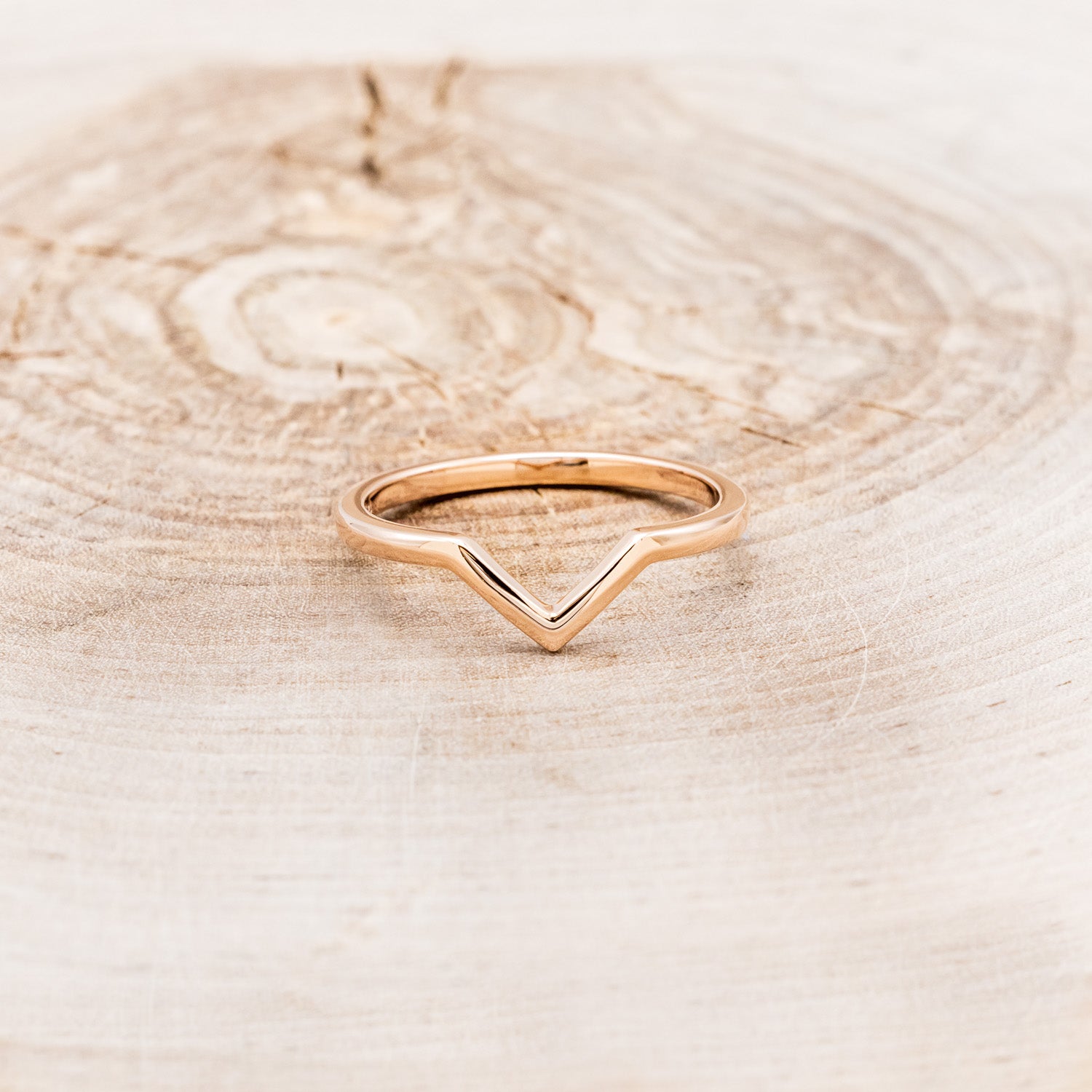 "PIPER" - TRILLION CUT MOSS AGATE ENGAGEMENT RING WITH DIAMOND ACCENTS & TRACER-9