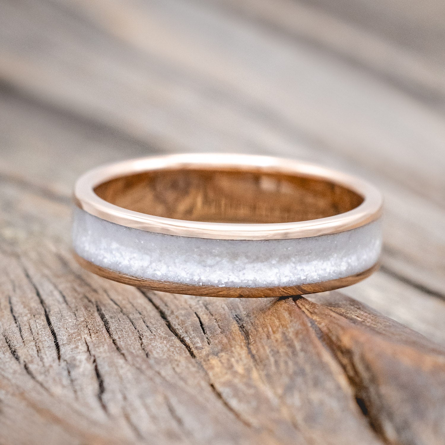 "RAINIER" - DIAMOND DUST WEDDING RING-Staghead Designs