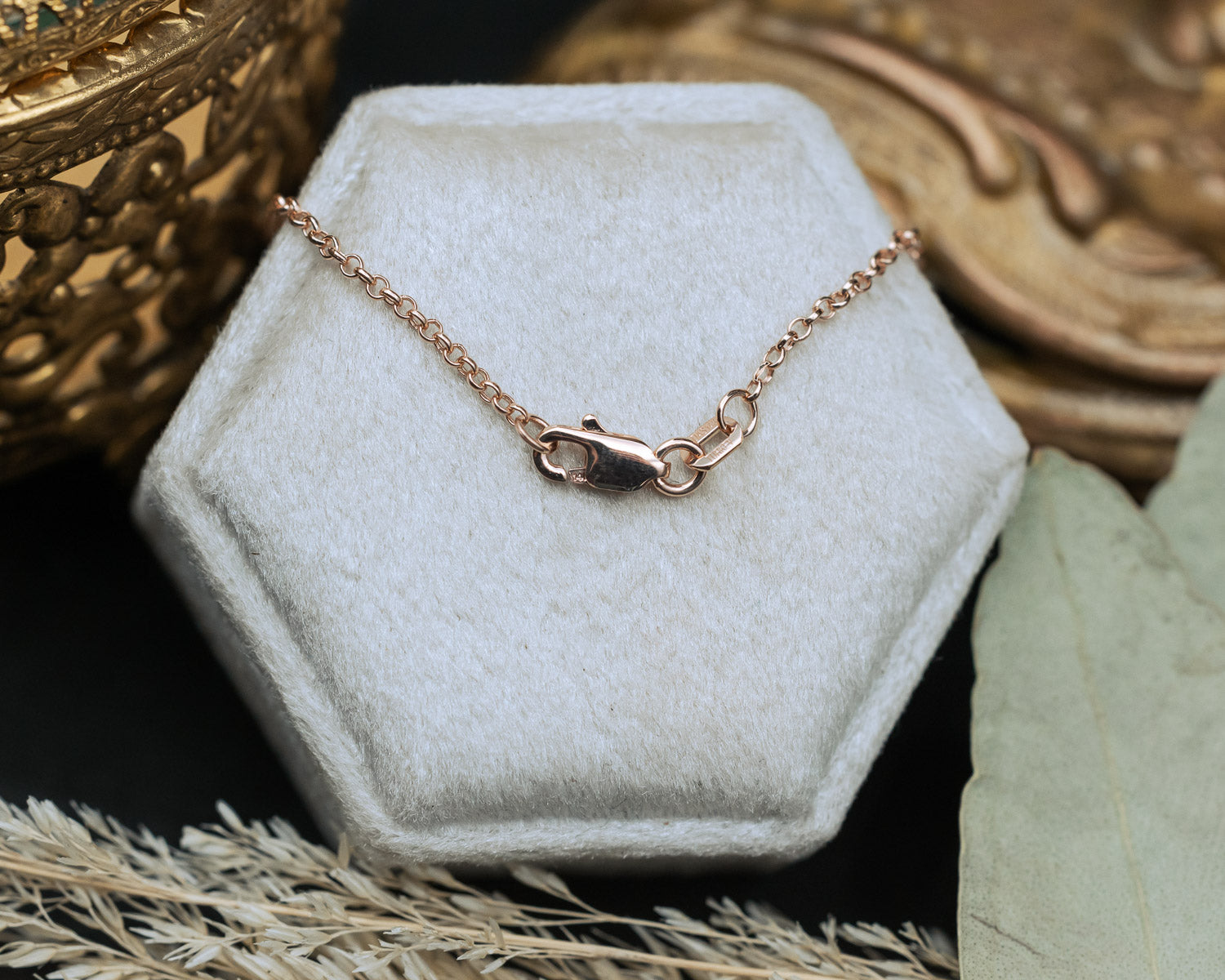 14K GOLD ROLO CHAIN-Staghead Designs