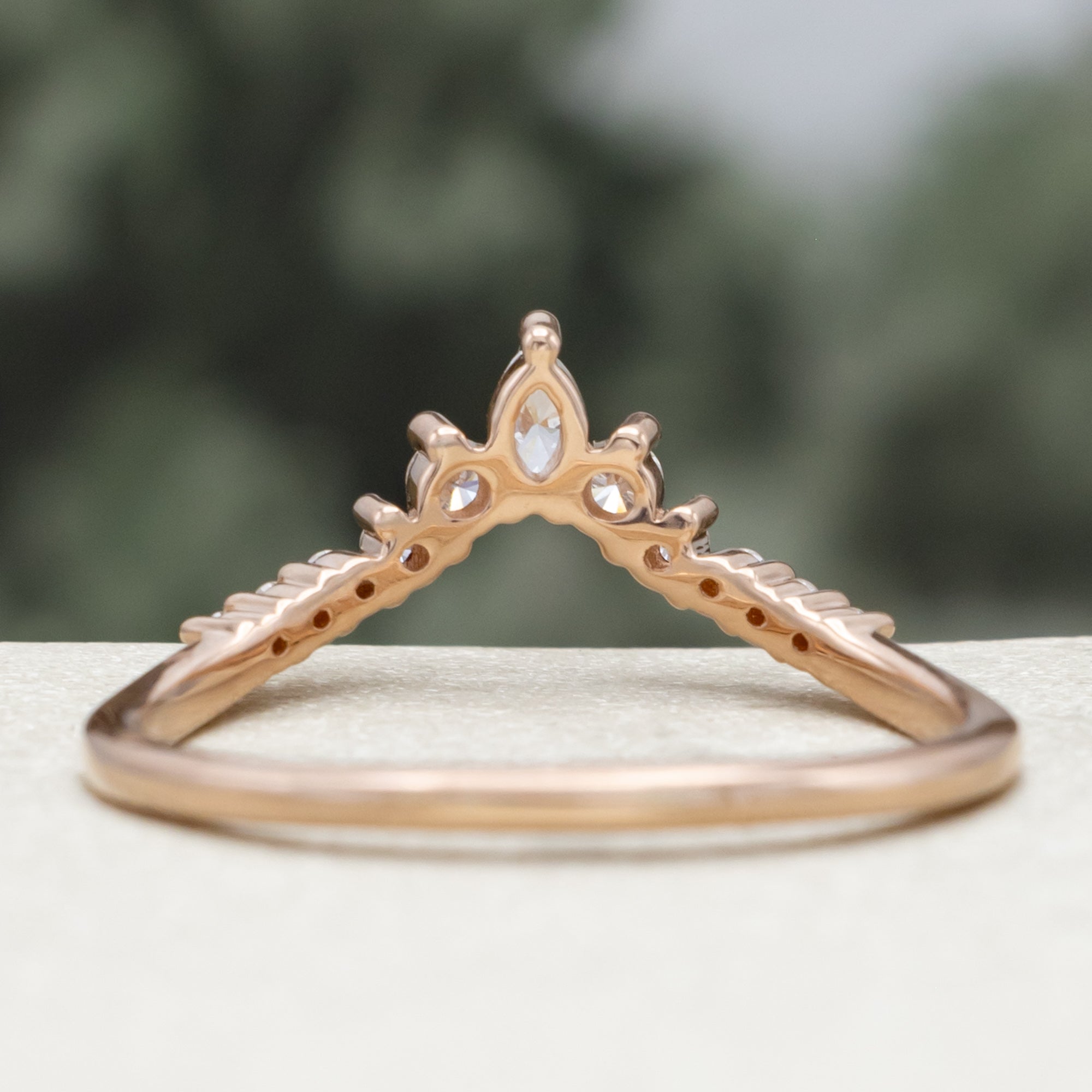 "SAGE" - 14K GOLD TRACER WITH DIAMOND ACCENTS-Staghead Designs