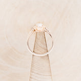 "THEIA" - PEAR-SHAPED MOISSANITE ENGAGEMENT RING-6