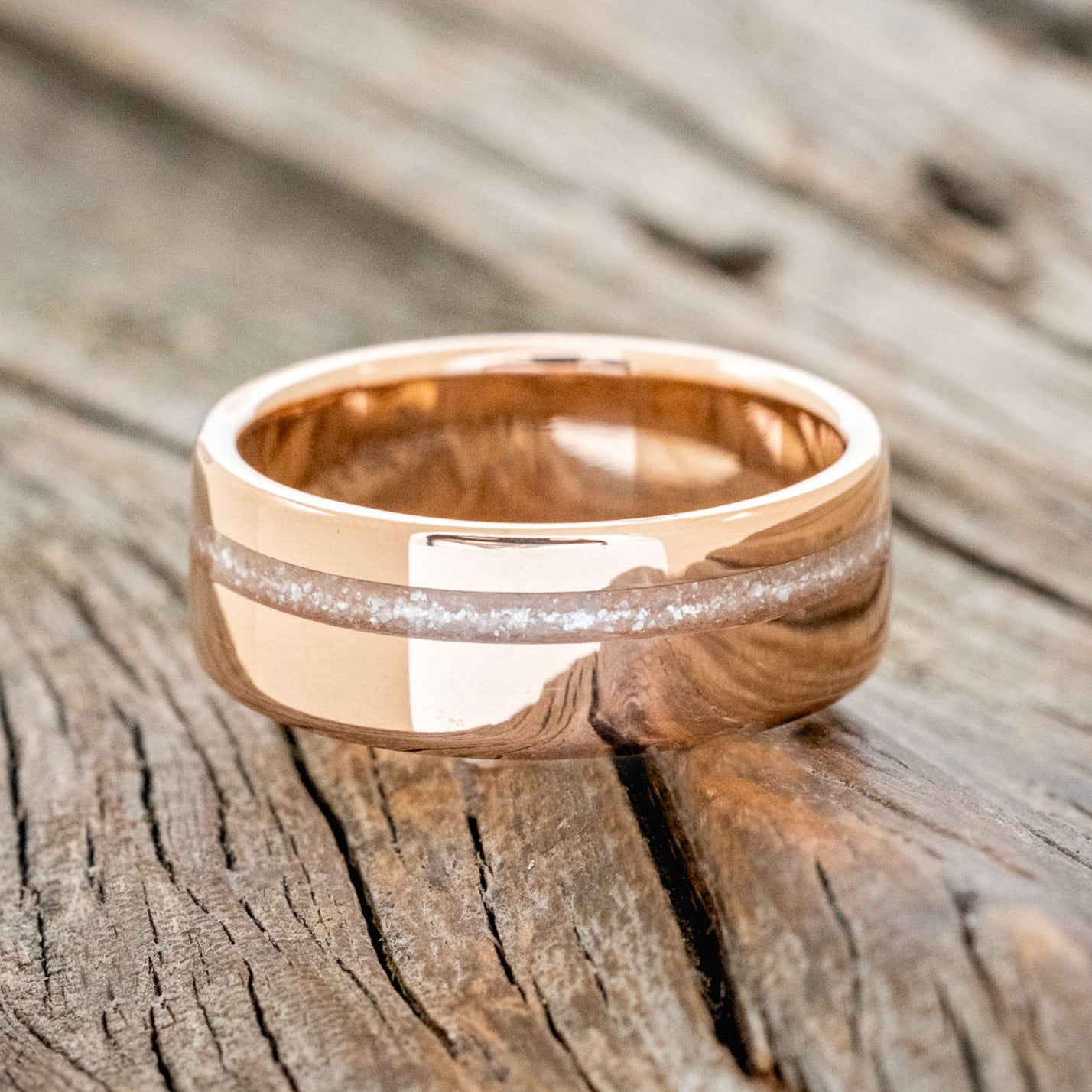 "VERTIGO" - DIAMOND DUST WEDDING RING-15