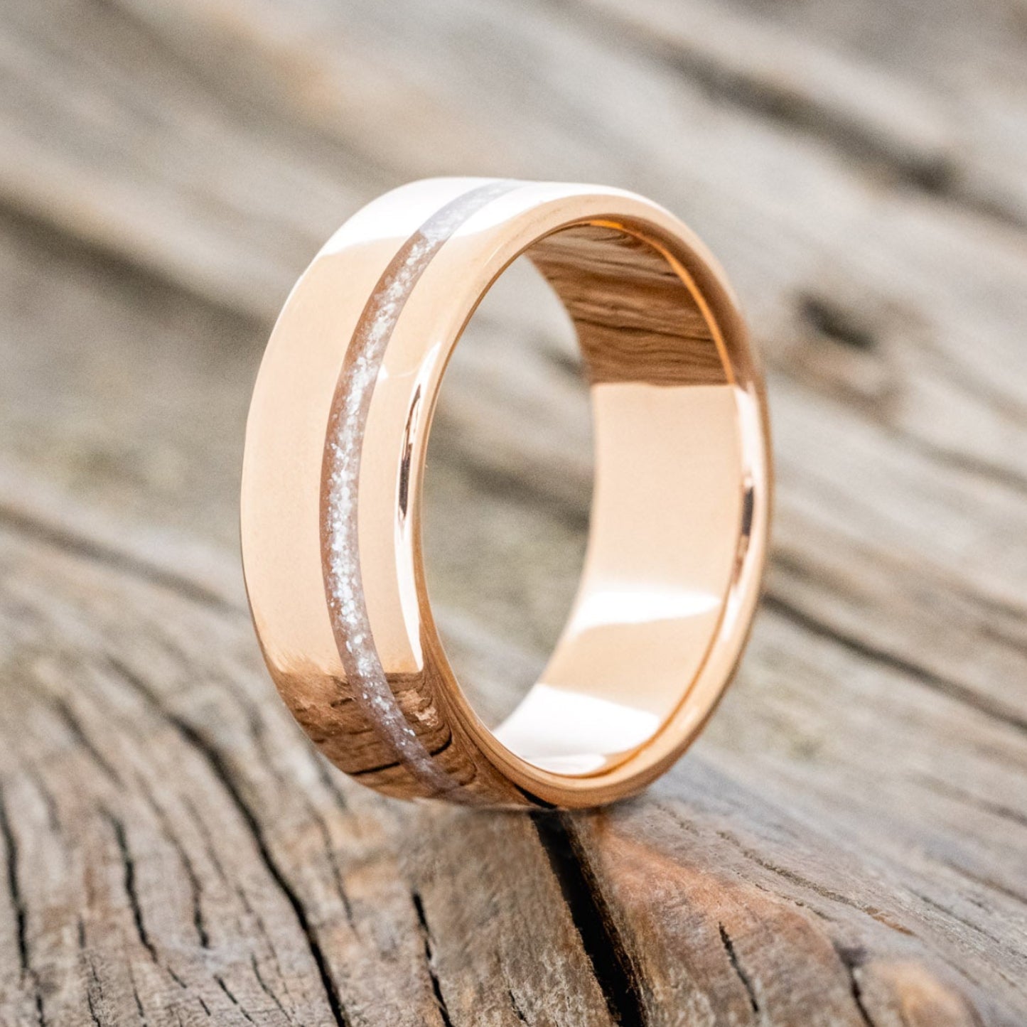 "VERTIGO" - DIAMOND DUST WEDDING RING-13