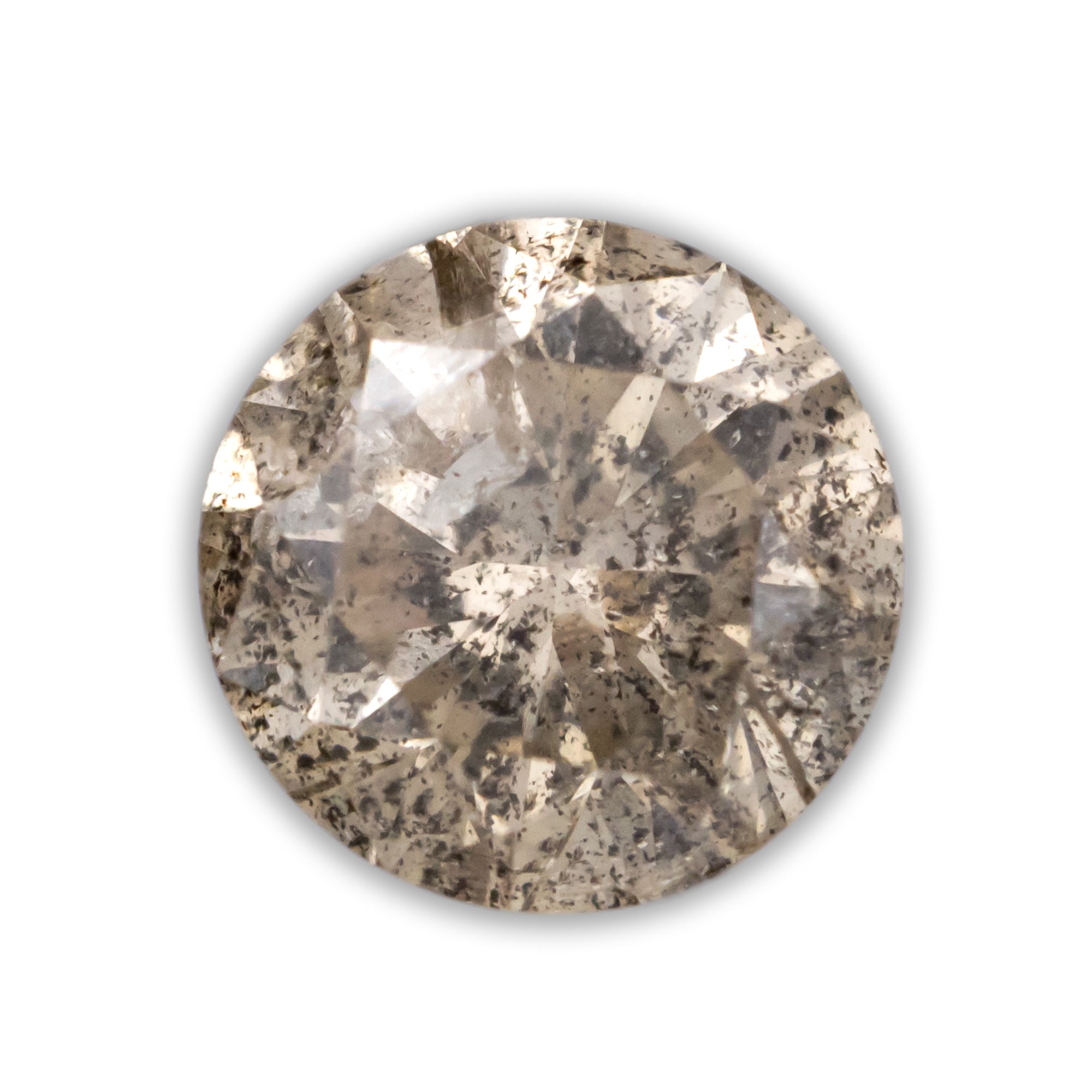0.70ct 5.61mm ROUND BRILLIANT CUT CHAMPAGNE DIAMOND-Staghead Designs