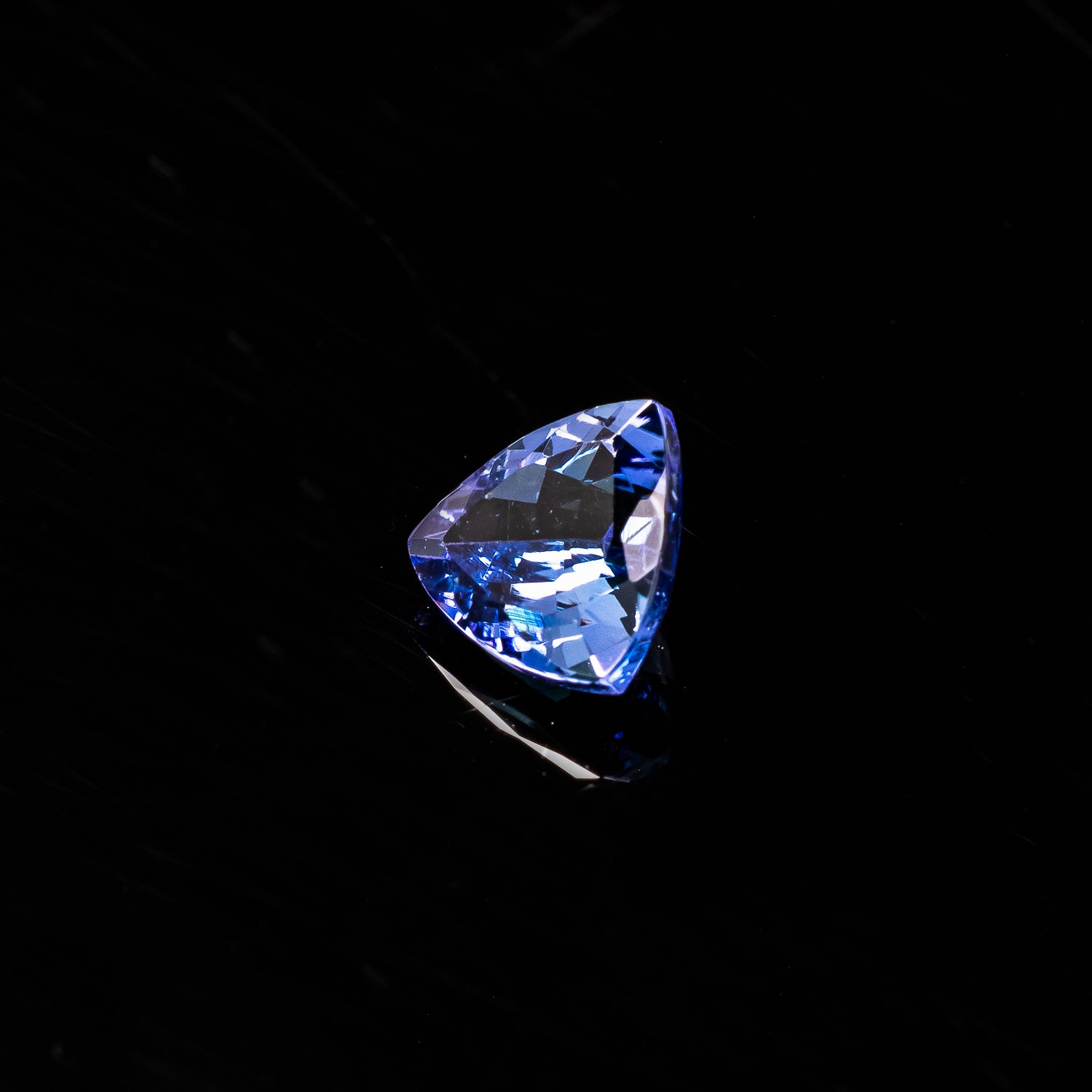 "SERIA" - TRILLION CUT MERMAID TANZANITE-5
