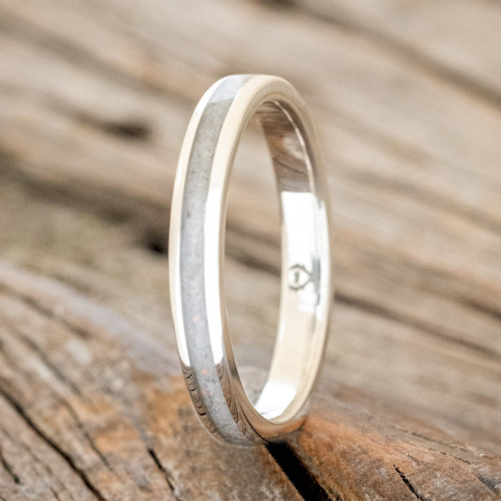 "ETERNA" - FIRE & ICE OPAL STACKING BAND-7