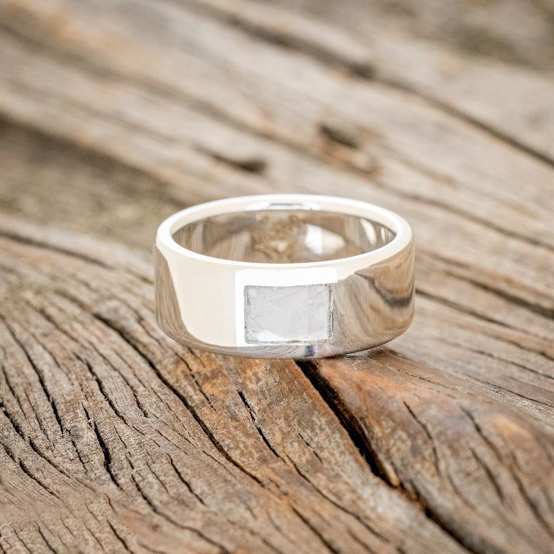 MOTHER OF PEARL WEDDING BAND-3