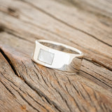 MOTHER OF PEARL WEDDING BAND-2