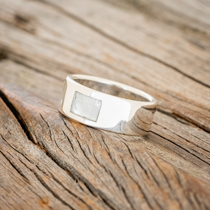 MOTHER OF PEARL WEDDING BAND