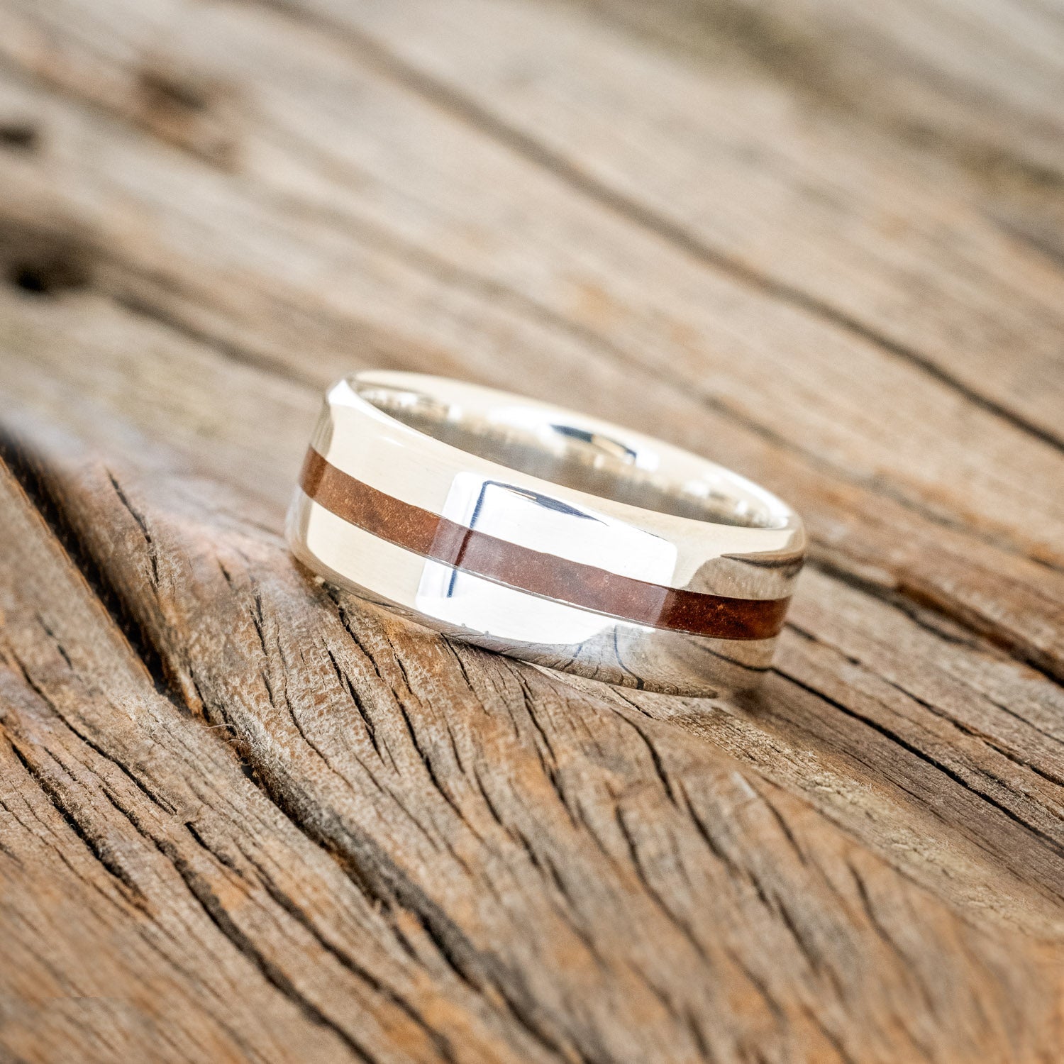"NIRVANA" - CENTERED IRONWOOD WEDDING MATCHING SET-12