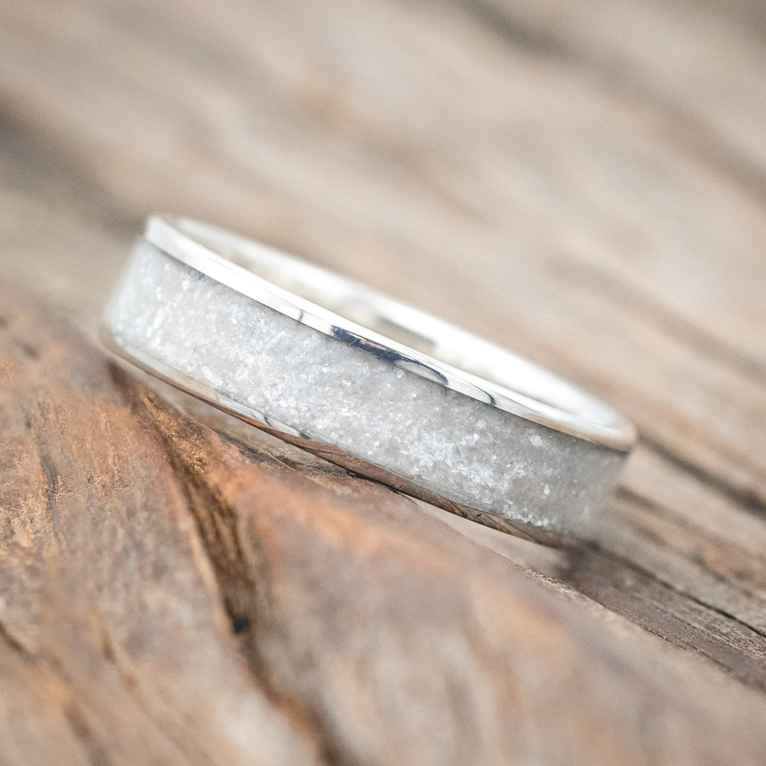 "RAINIER" - DIAMOND DUST WEDDING RING-Staghead Designs