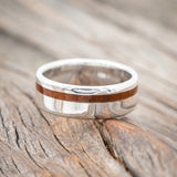 "VERTIGO" - REDWOOD WEDDING RING-Staghead Designs