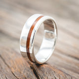 "VERTIGO" - REDWOOD WEDDING RING-Staghead Designs