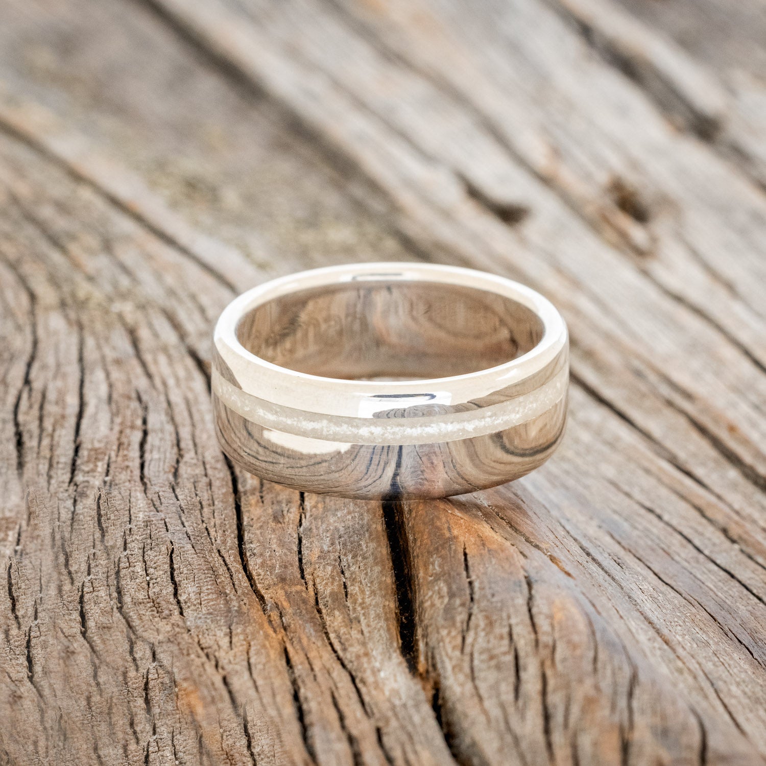 "VERTIGO" - DIAMOND DUST WEDDING RING-12