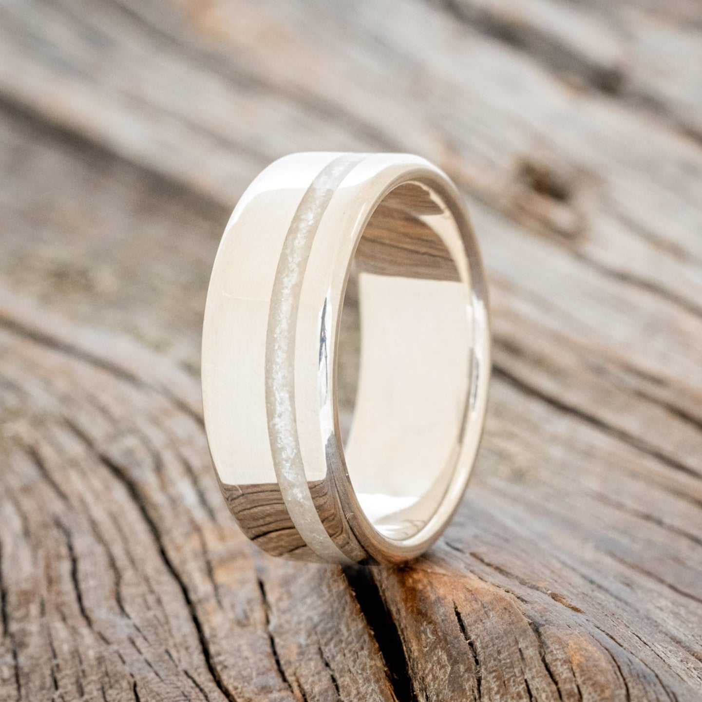 "VERTIGO" - DIAMOND DUST WEDDING RING-10