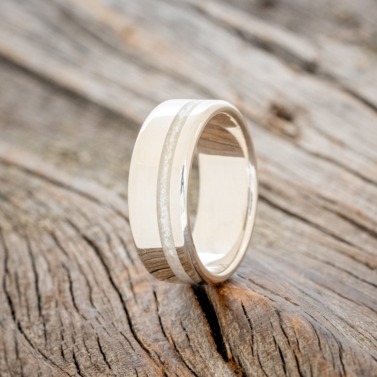 "VERTIGO" - DIAMOND DUST WEDDING RING-10