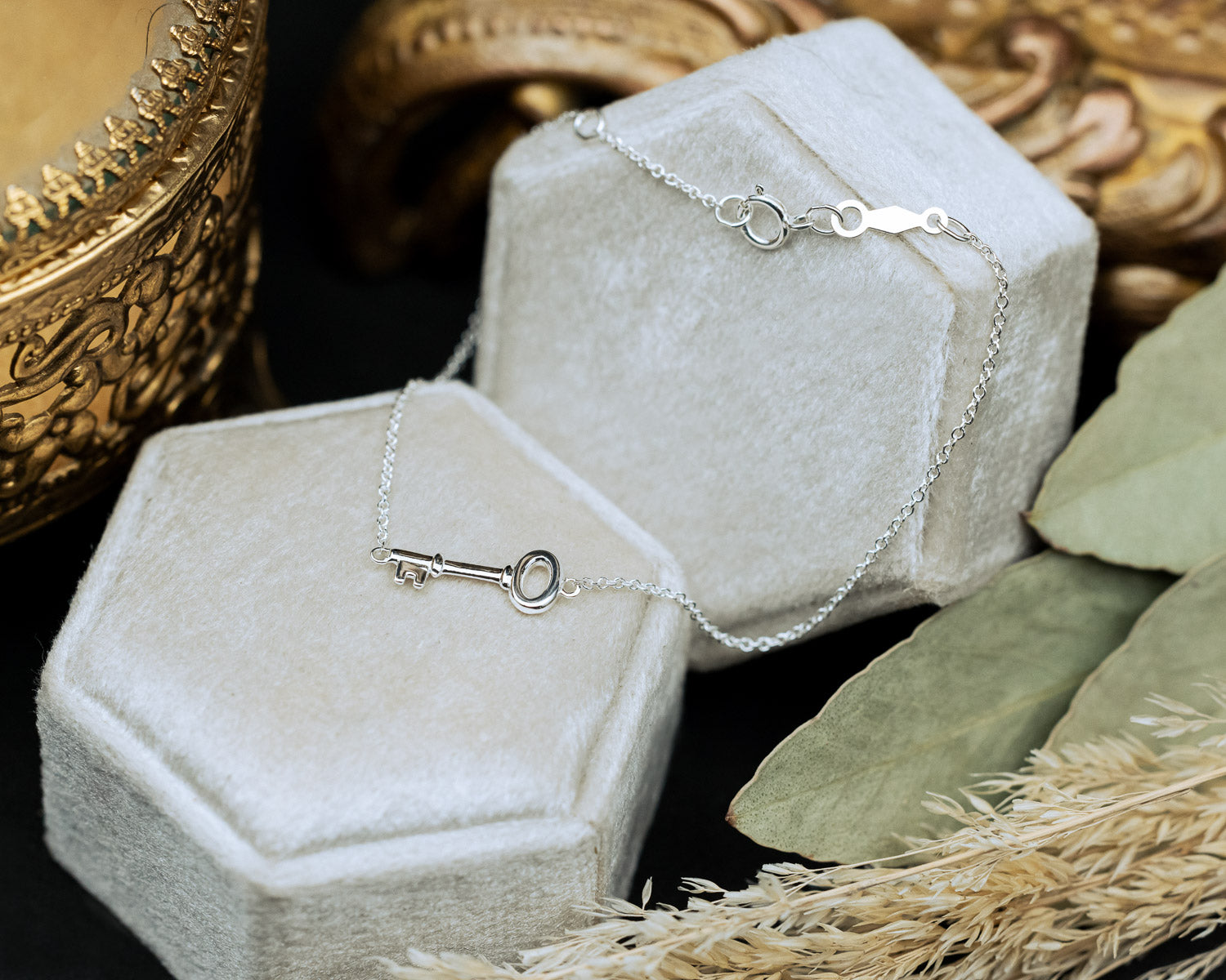 PETITE KEY BRACELET-Staghead Designs