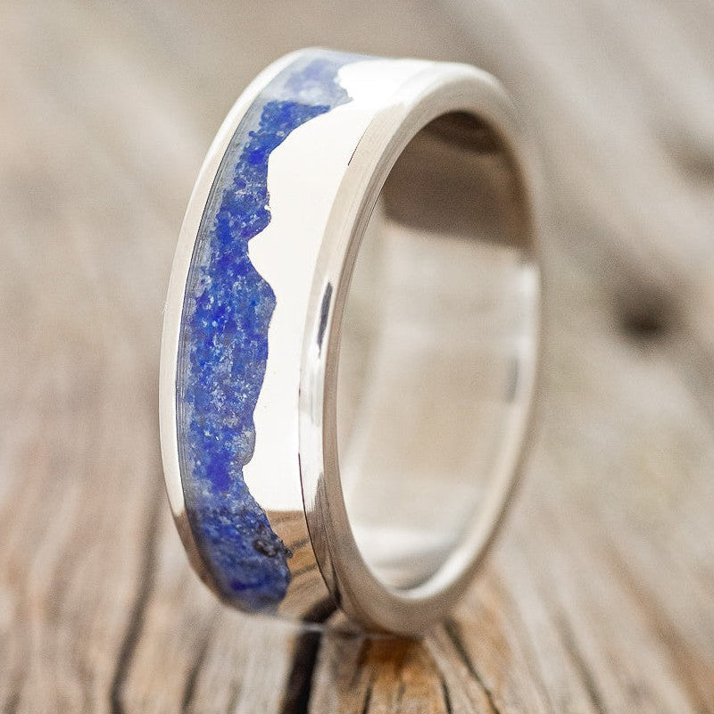 "HELIOS" - SILVER MOUNTAIN RANGE WEDDING BAND-Staghead Designs