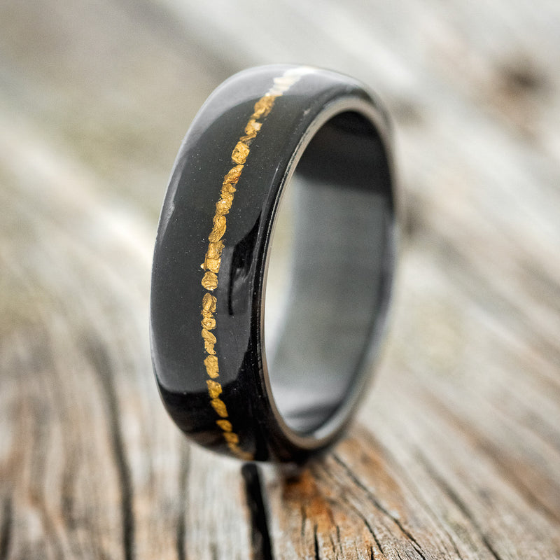 "REMMY" - OVERLAY WEDDING BAND-Staghead Designs