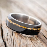 "REMMY" - OVERLAY WEDDING BAND-Staghead Designs