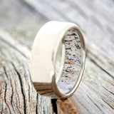 LINED WEDDING BAND WITH A CUSTOM FINISH-Staghead Designs