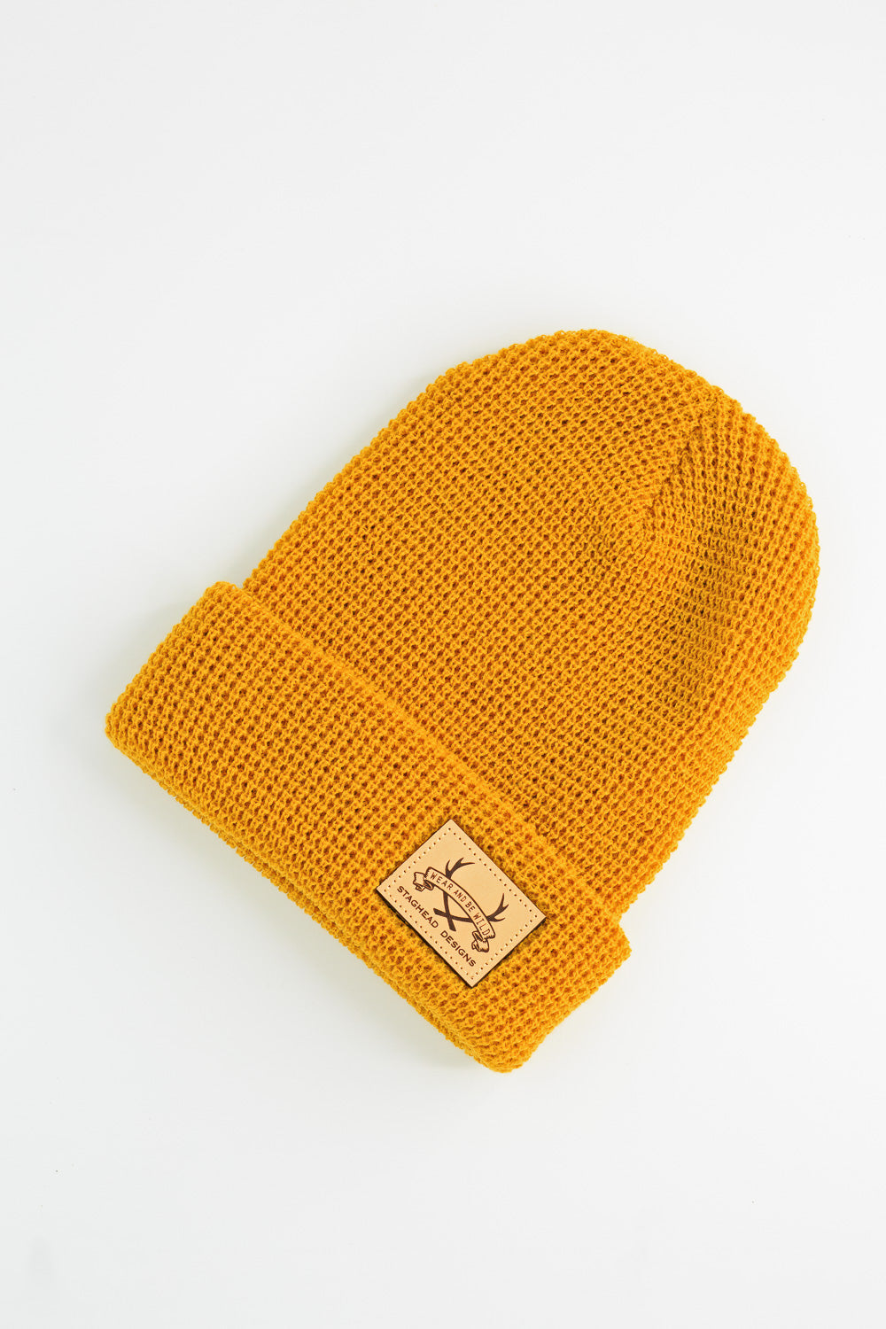 STAGHEAD WAFFLE KNIT BEANIE - STAGHEAD DESIGNS-1