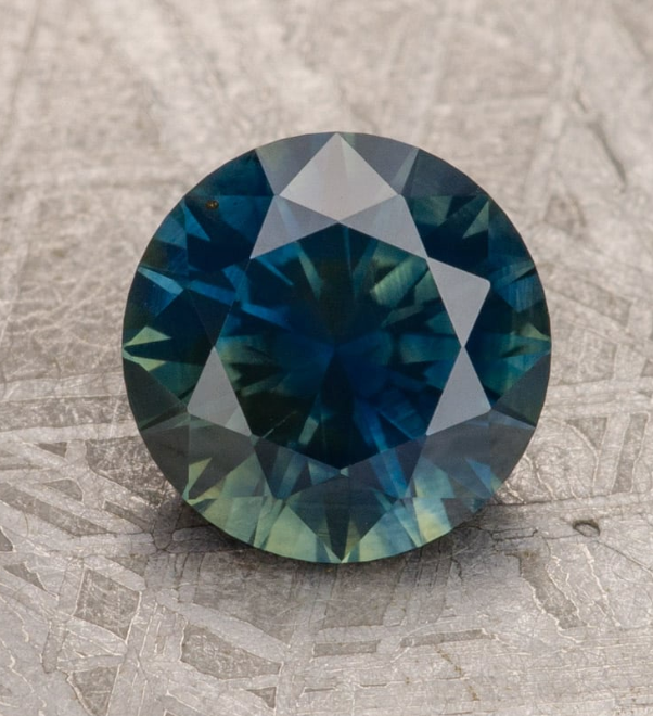 Custom sourced Montana sapphire for James Berendsen