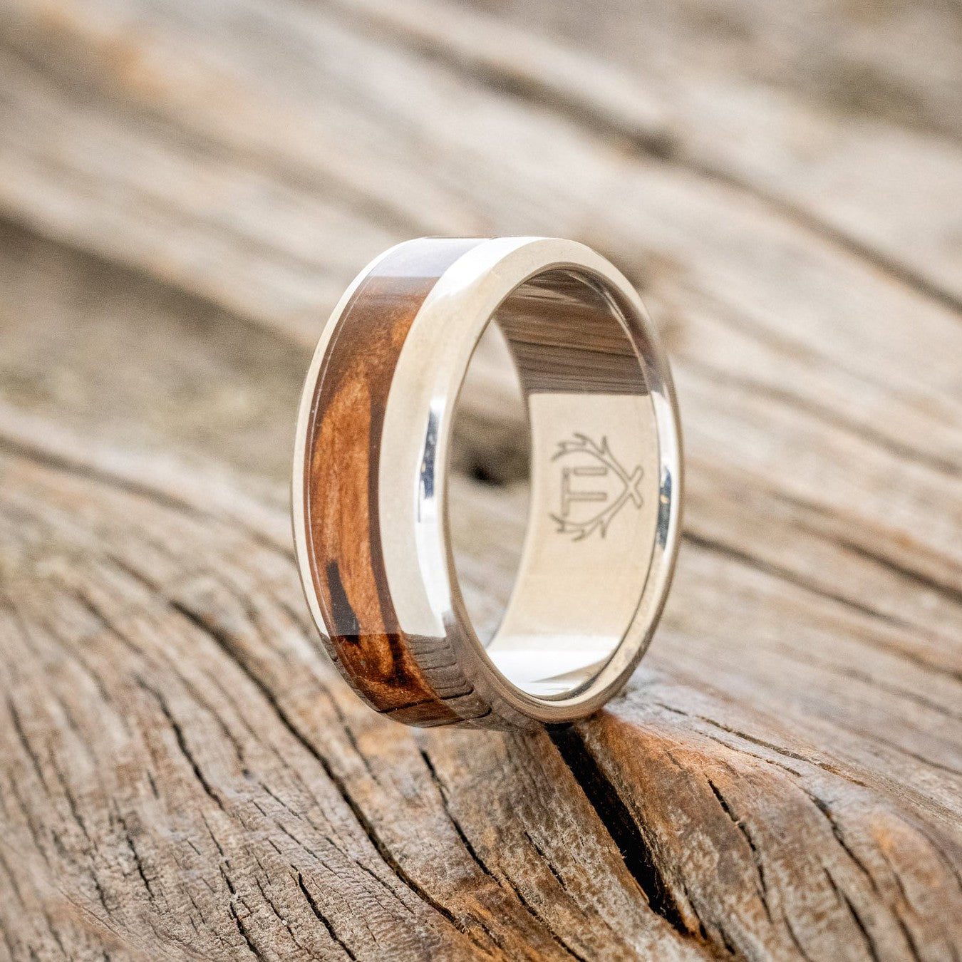 "TANNER" - REDWOOD WEDDING BAND-1