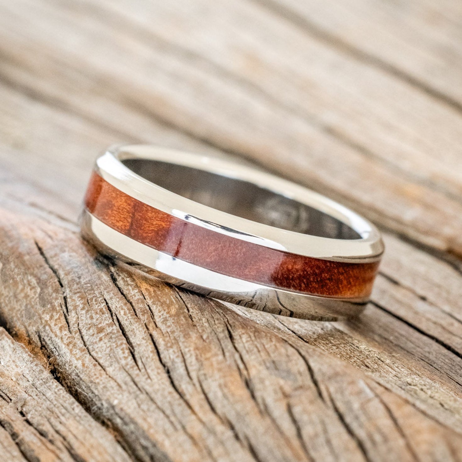 "TANNER" - REDWOOD WEDDING BAND-2