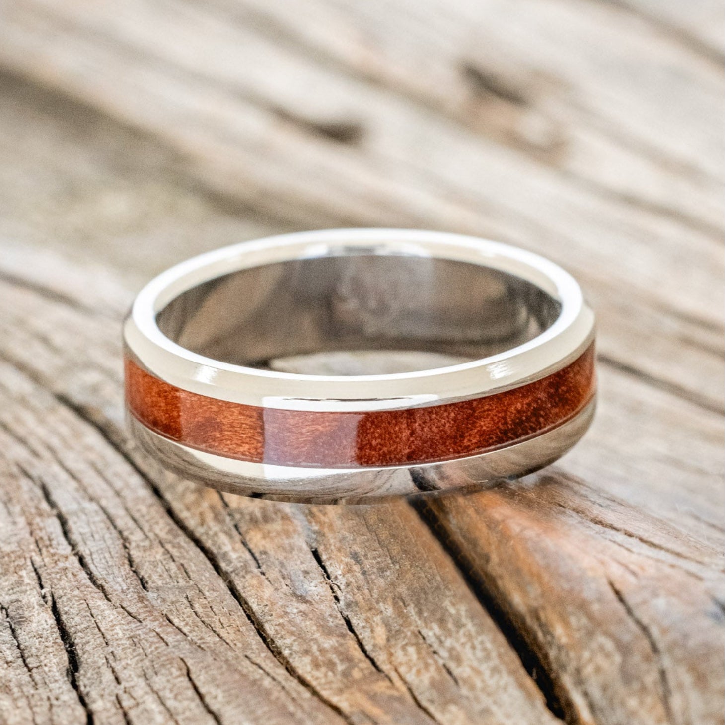 "TANNER" - REDWOOD WEDDING BAND-3