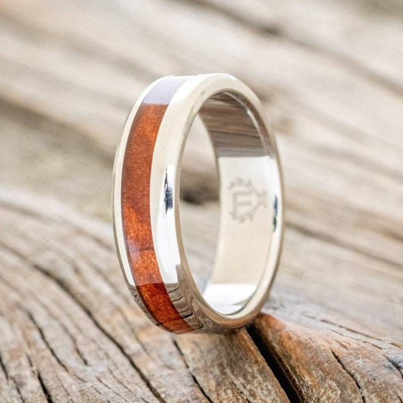 "TANNER" - REDWOOD WEDDING BAND-1