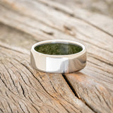 MOSS LINED WEDDING BAND-3