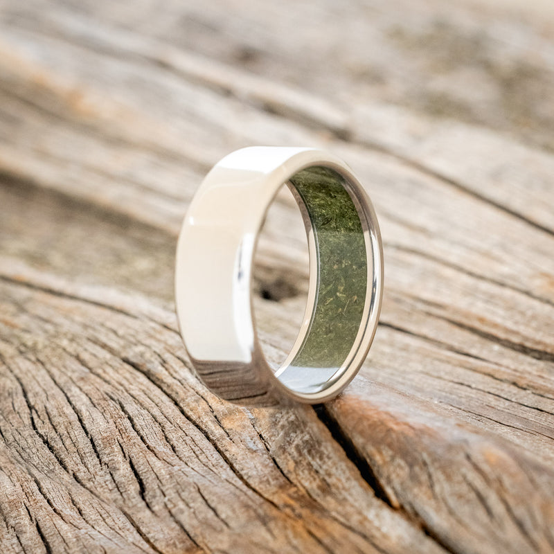 MOSS LINED WEDDING BAND-4