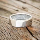 LINED WEDDING BAND WITH A CUSTOM FINISH-Staghead Designs