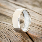 LINED WEDDING BAND WITH A CUSTOM FINISH-Staghead Designs