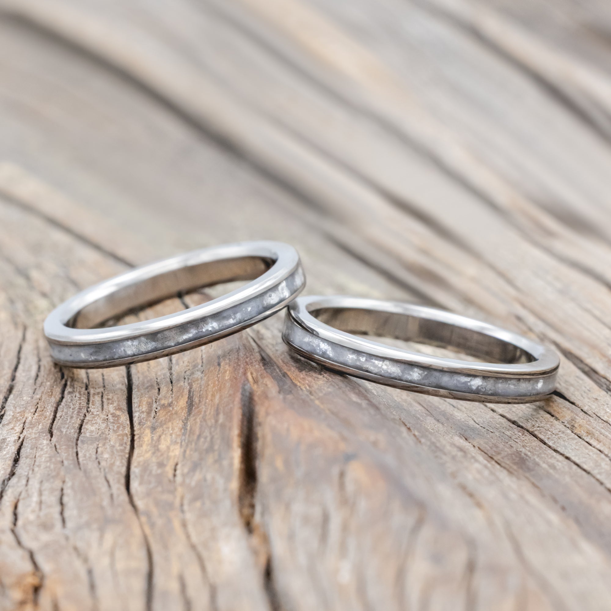 "ETERNA" - DIAMOND DUST STACKING SET-Staghead Designs