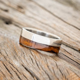 "LEDGER" - IRONWOOD WEDDING BAND - READY TO SHIP-2