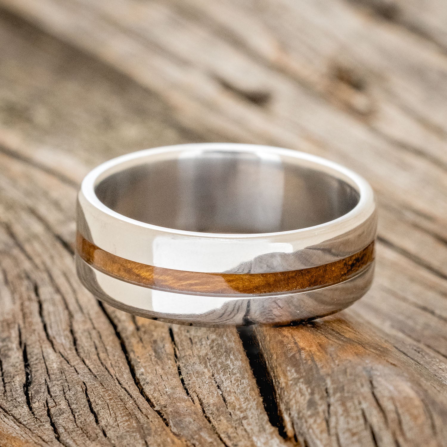 "NIRVANA" - CENTERED IRONWOOD WEDDING MATCHING SET-7